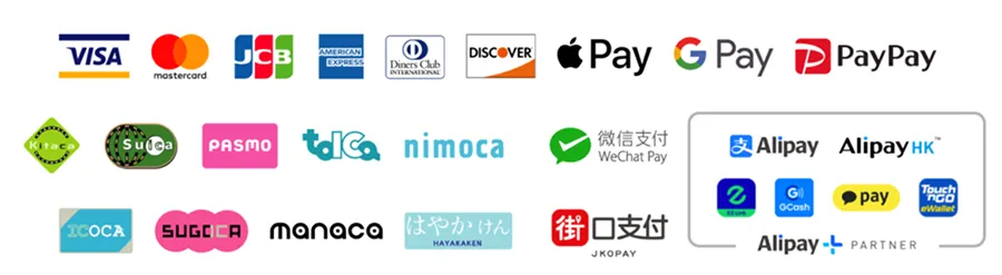 決済方法一覧